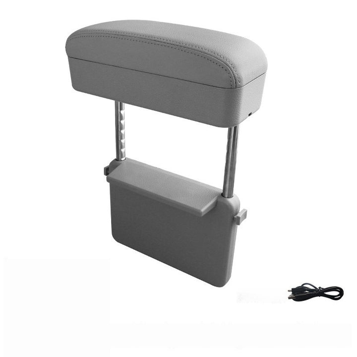 Car Armrest Extender with Wireless Charging | Adjustable Elbow Support