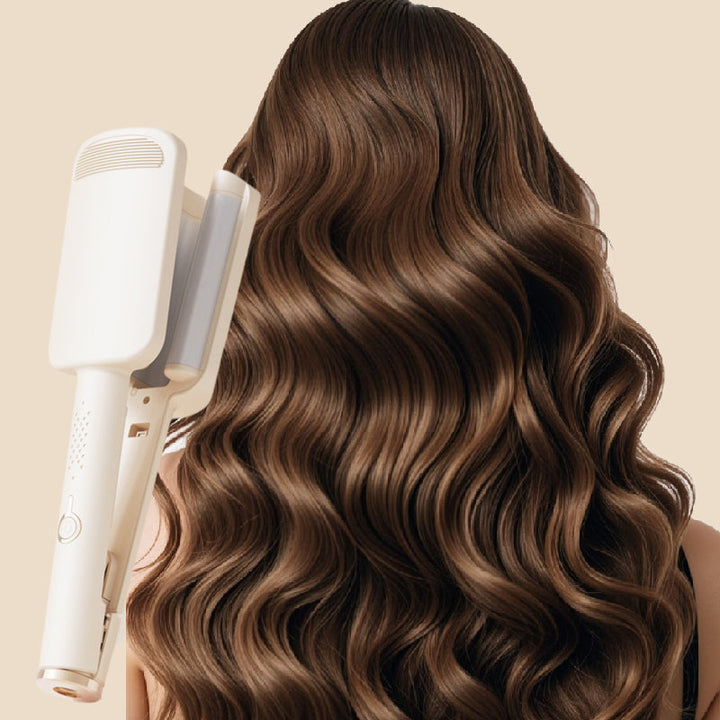 French Wave Hair Iron — Triple Barrel Waver for Soft Waves in Minutes