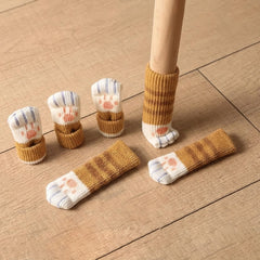 24-Pieces Cute Chair Leg Covers – Stop Scratches &amp; Scraping Noise