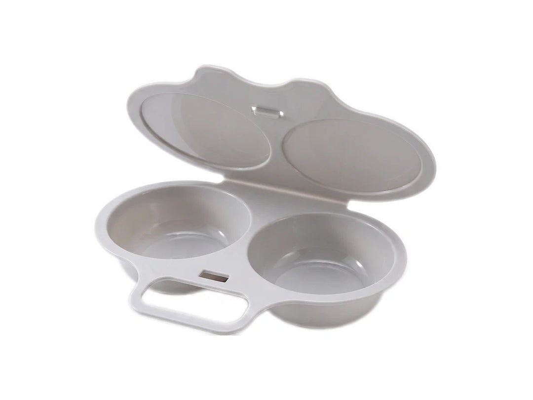 Microwave Egg Steamer – 2-Egg Dual Cavity, No Oil, BPA-Free