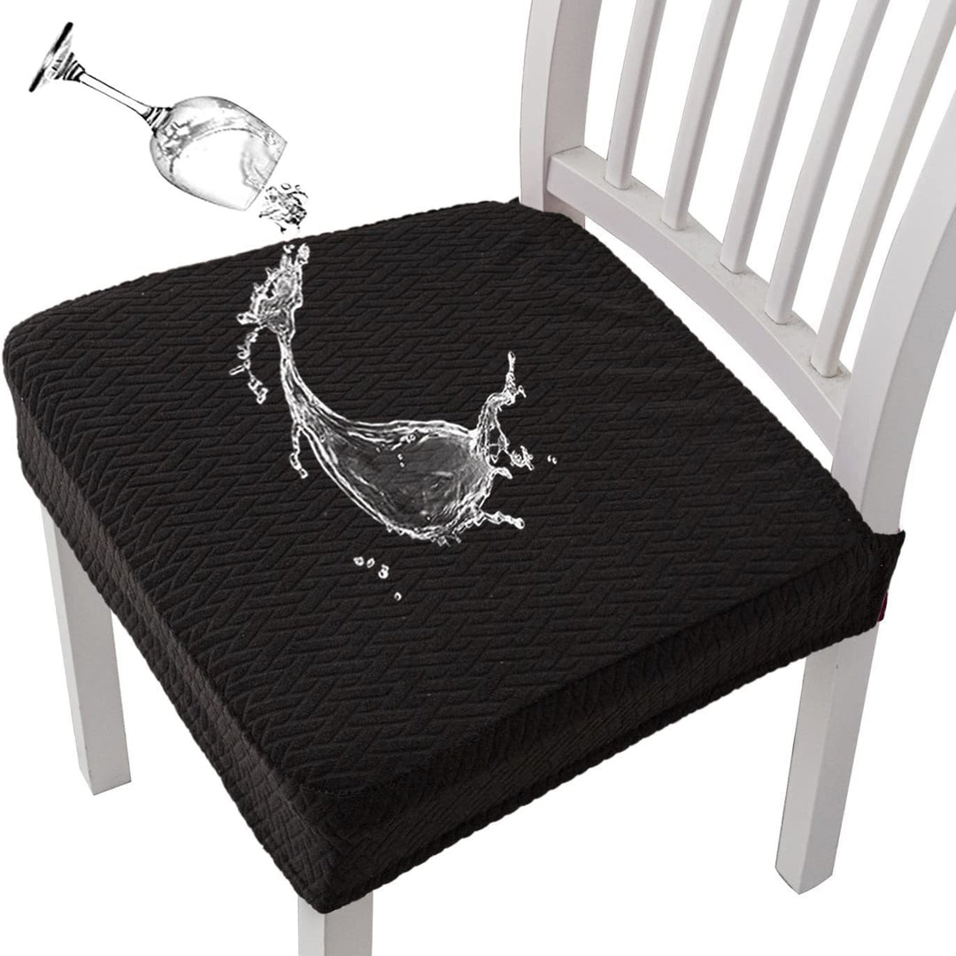 Waterproof Jacquard Chair Covers - Spill-Proof &amp; Easy to Wash