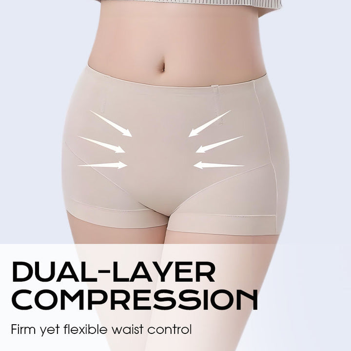 Mid-Waist Short Booty-Lift Shaping Panties – Tummy &amp; Hip Control