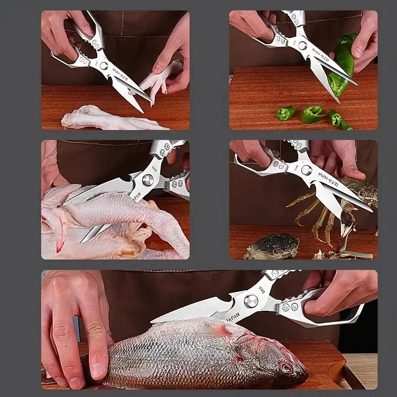 Multi-Purpose Heavy-Duty Kitchen Scissors