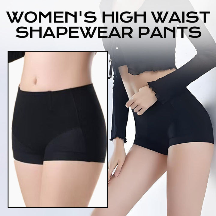 Mid-Waist Short Booty-Lift Shaping Panties – Tummy &amp; Hip Control