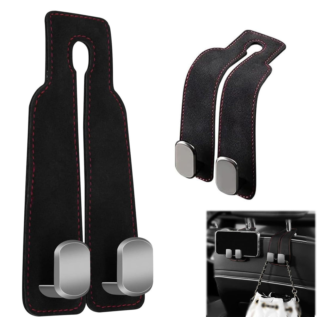 2-Pack Car Seat Back Hangers – Easy-Reach Storage to Stop Back-Straining