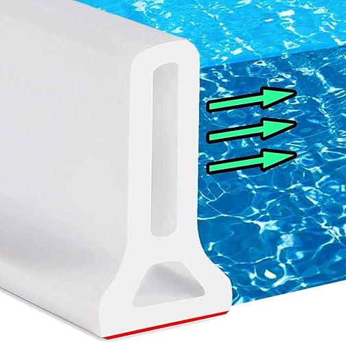 Collapsible Shower Water Dam – Flexible Threshold Barrier for Dry Floors