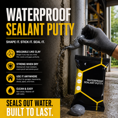 Waterproof Sealant Putty, Moldable Home Gap &amp; Leak Repair Sealing Clay