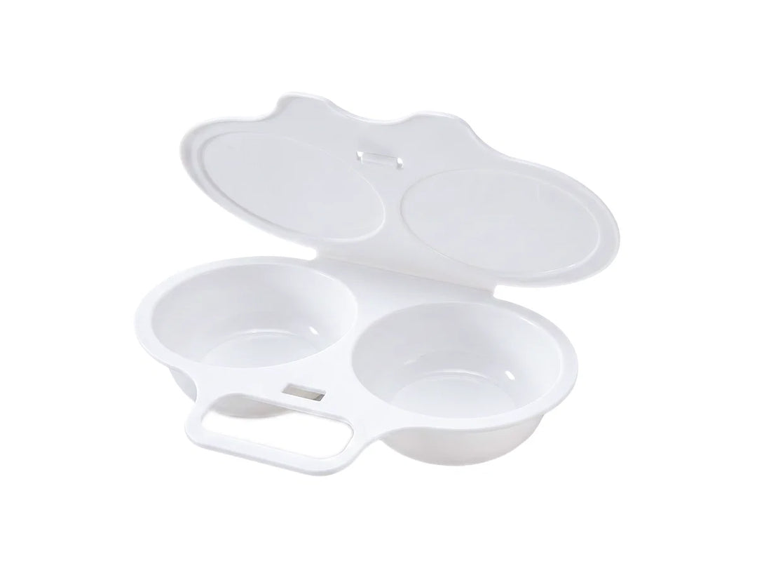 Microwave Egg Steamer – 2-Egg Dual Cavity, No Oil, BPA-Free
