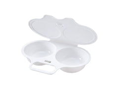 Microwave Egg Steamer – 2-Egg Dual Cavity, No Oil, BPA-Free