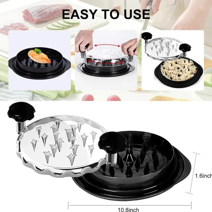 Twist Chicken Shredder – Food-Grade Meat Pulverizer for Easy Meal Prep