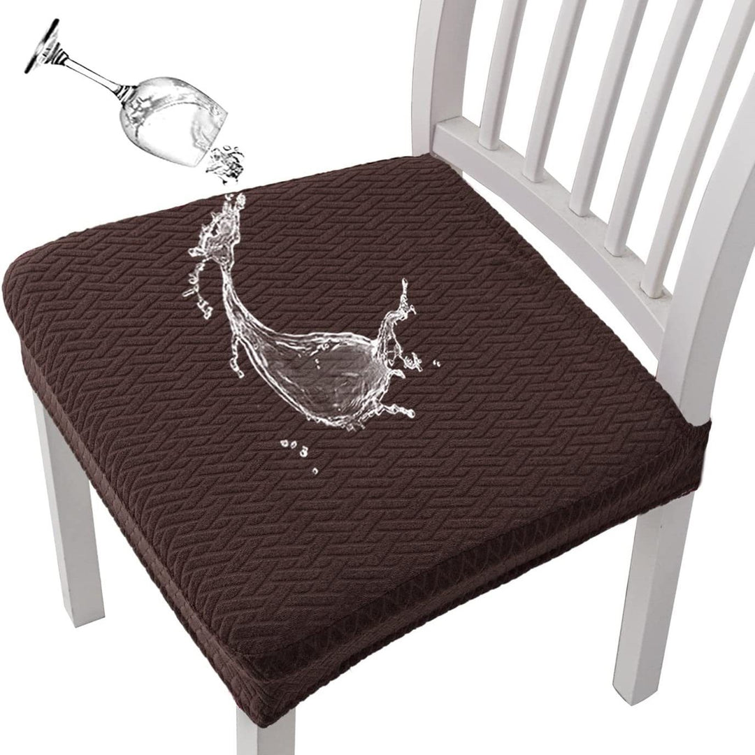 Waterproof Jacquard Chair Covers - Spill-Proof &amp; Easy to Wash