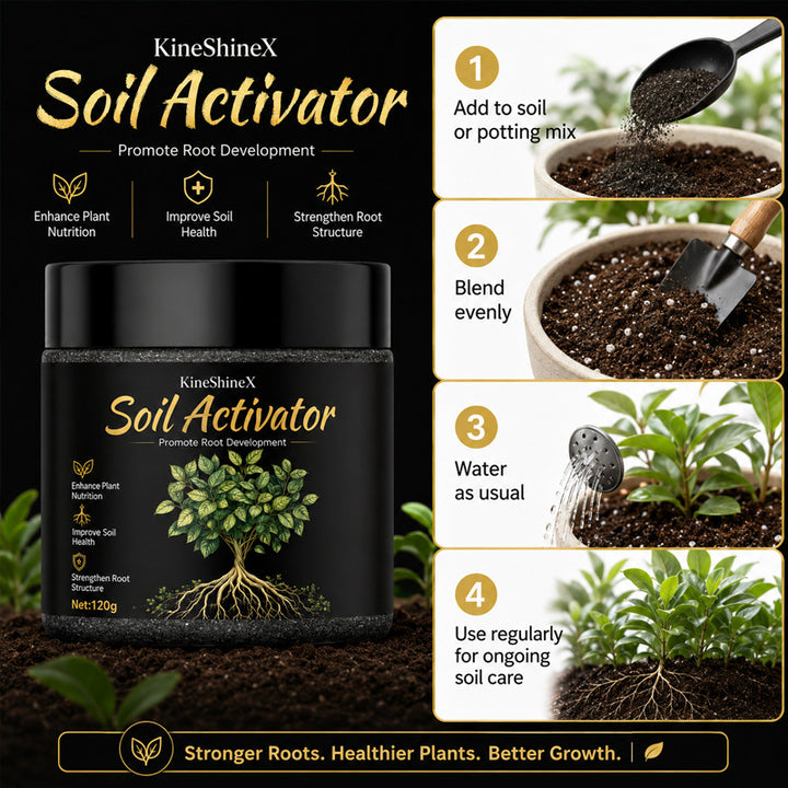 Soil Activator Concentrate - Bring Compacted, Tired Soil Back to Life
