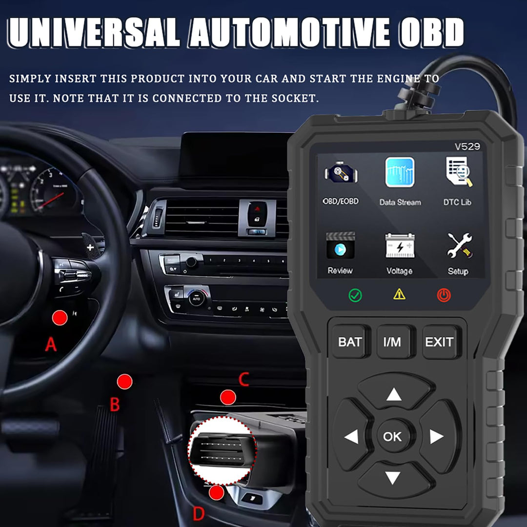 Velloraco™ Professional Plug-and-Play Engine Fault Code Scanner