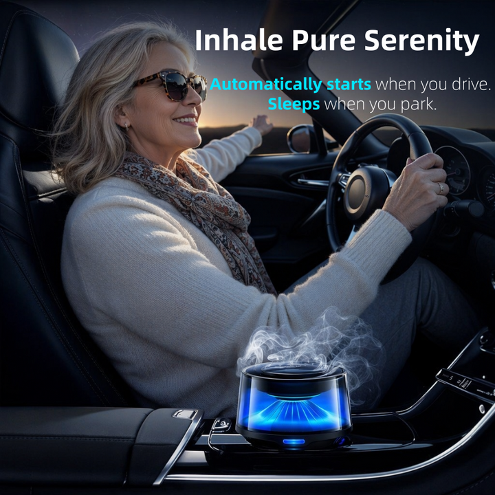Smart Car Mist Diffuser | Pure Waterfall Luxury Air Freshener