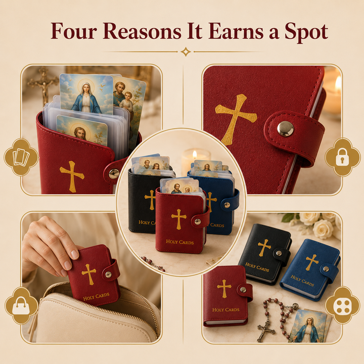 Four benefits of the Catholic holy card holder