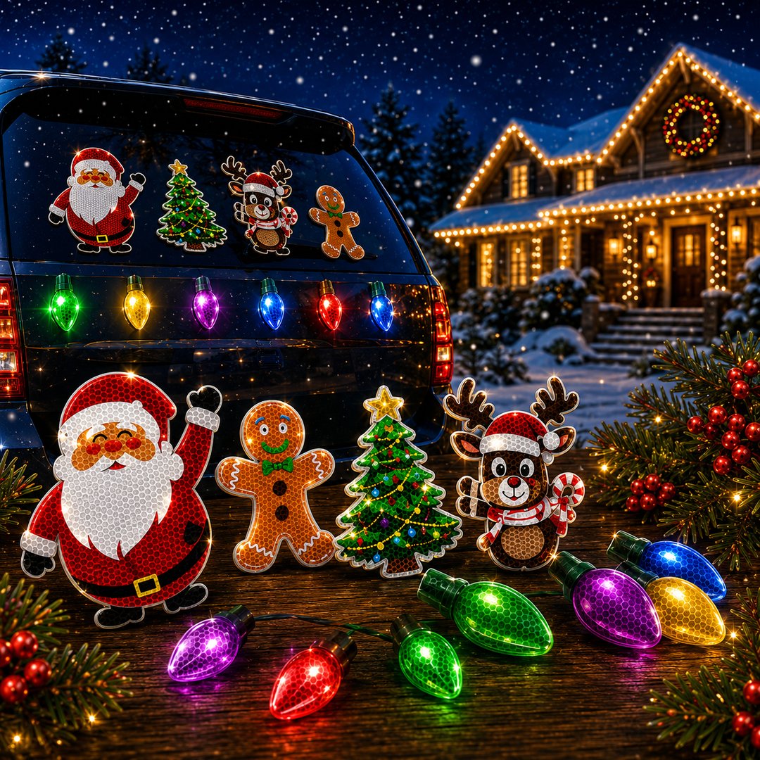 🎄 50% OFF - 2026 New Reflective Christmas Magnetic Holiday Decor✨