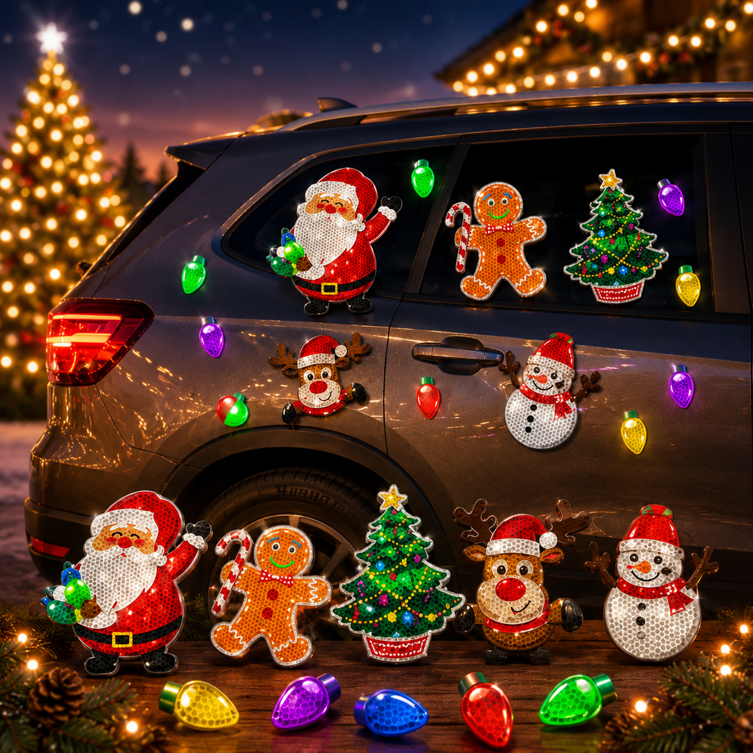 🎄 50% OFF - 2026 New Reflective Christmas Magnetic Holiday Decor✨