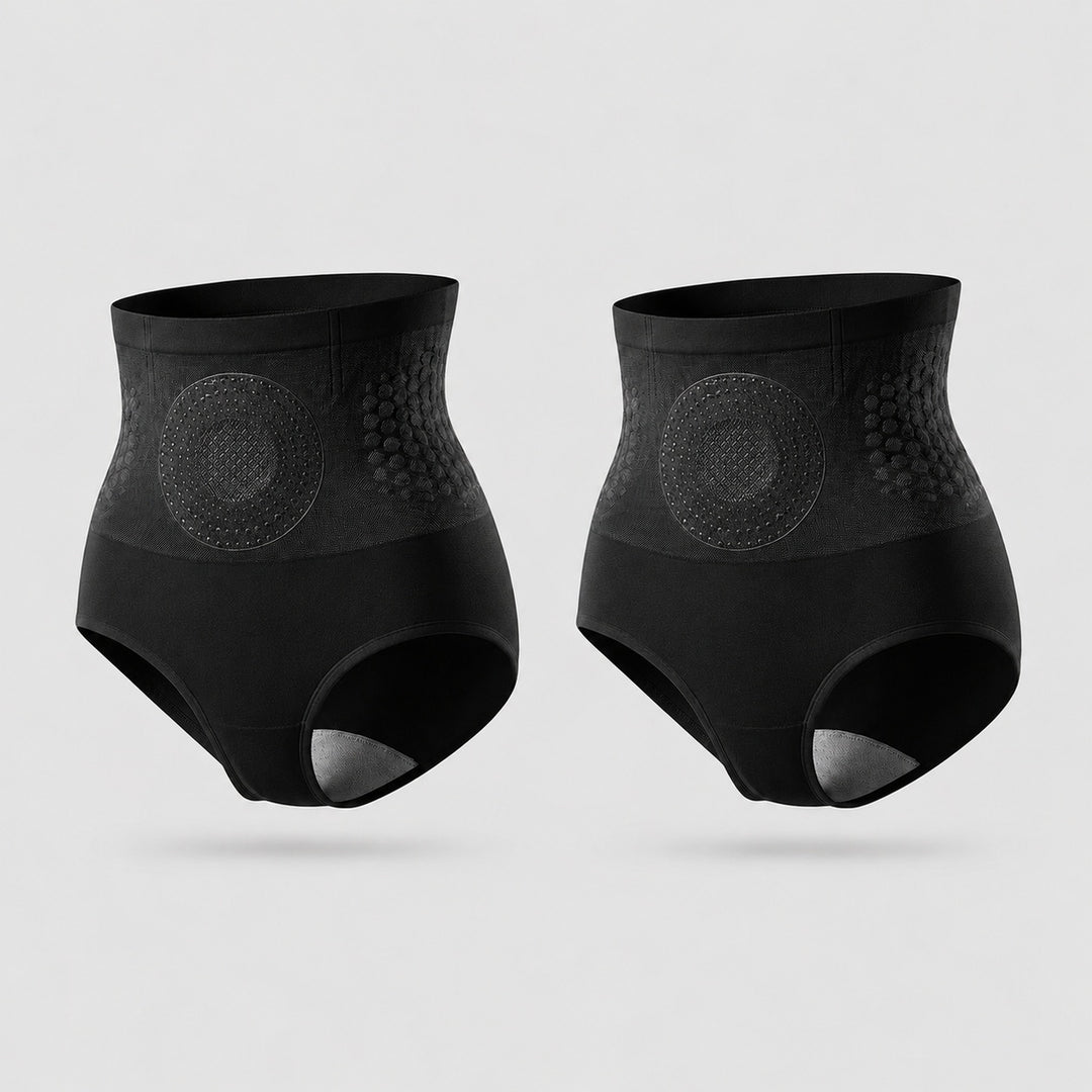 2-Piece Set: Moringa &amp; Berberine 4-in-1 Micro-Particle Shaping &amp; Fat Burning Shorts