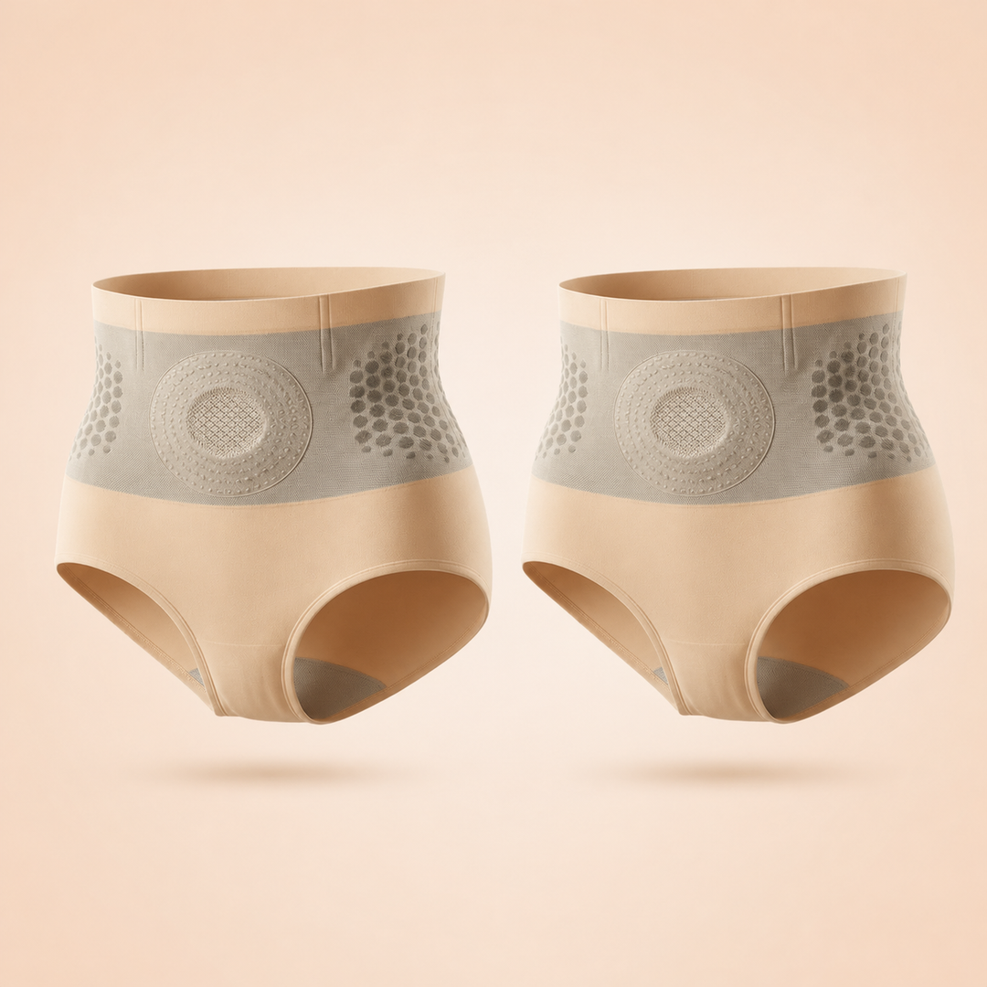 2-Piece Set: Moringa &amp; Berberine 4-in-1 Micro-Particle Shaping &amp; Fat Burning Shorts