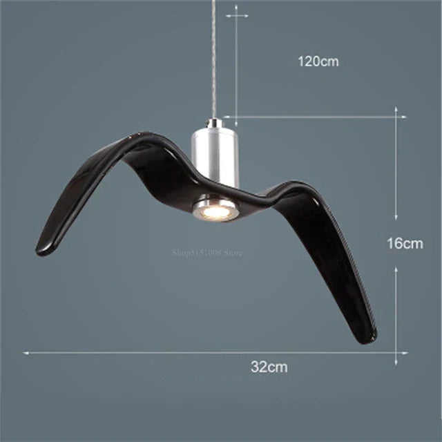 BeakBrilliance - Design Bird Lamp for Unique Interiors - Black B
