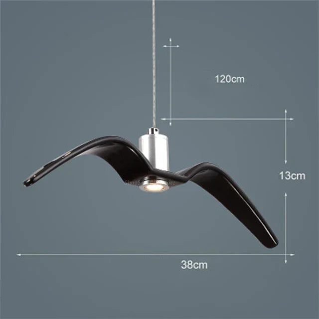 BeakBrilliance - Design Bird Lamp for Unique Interiors - Black A