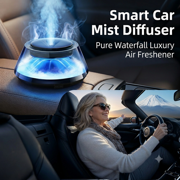 Smart Car Mist Diffuser | Pure Waterfall Luxury Air Freshener