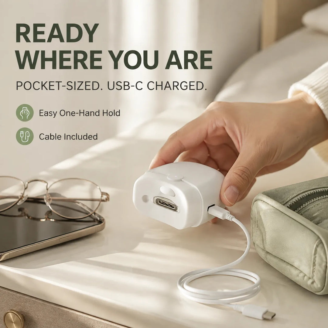 Electric Nail Clipper for Adults — Cut &amp; Polish in One Tool