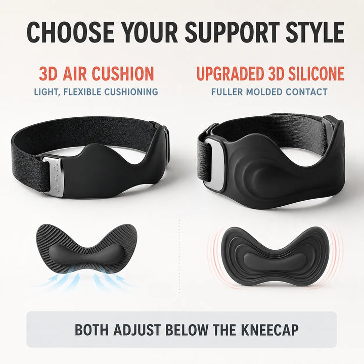 Air Cushion Patellar Tendon Strap - 3D Knee Support Band