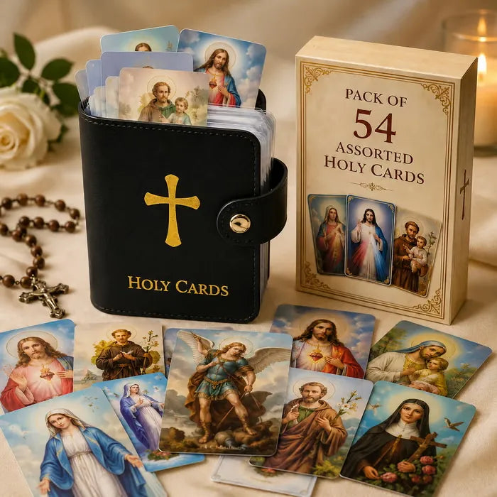 Catholic Holy Card Holder — Keep Every Prayer Card Close
