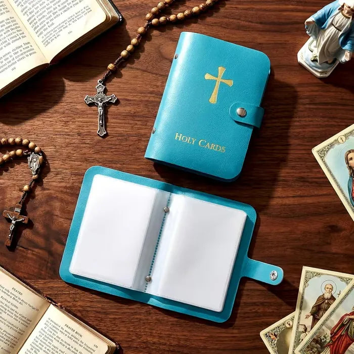 Catholic Holy Card Holder — Keep Every Prayer Card Close