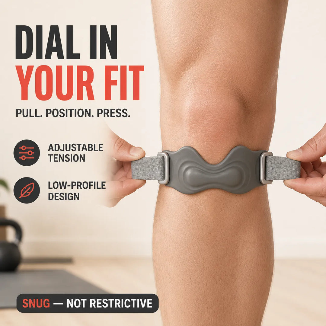Air Cushion Patellar Tendon Strap - 3D Knee Support Band