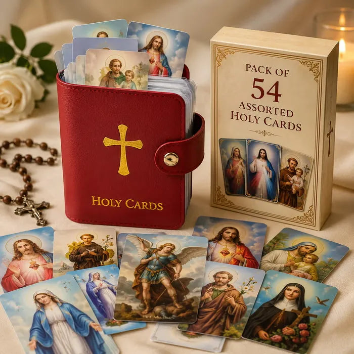 Catholic Holy Card Holder — Keep Every Prayer Card Close