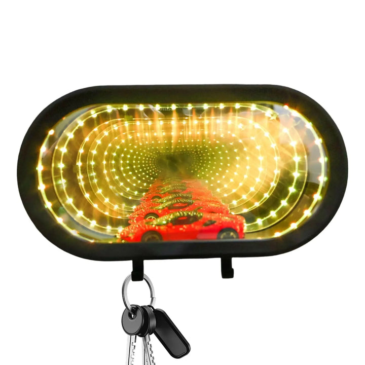 Infinity Mirror Key Holder | No More Lost Keys for Seniors