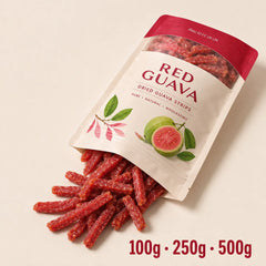 Say goodbye to high-calorie guilt! Satisfy your cravings with ourfiber-rich Red Guava slices