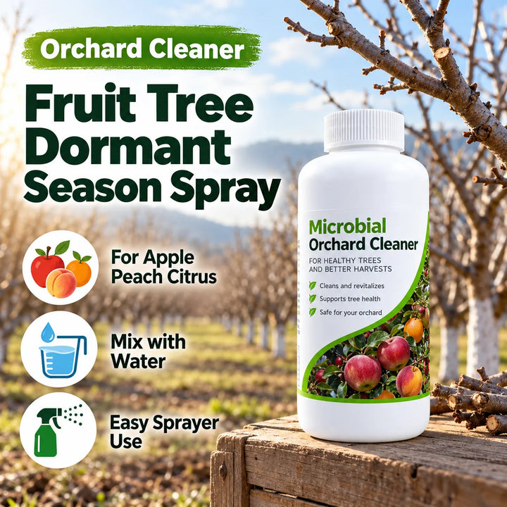 Orchard Cleaner - Fruit Tree Dormant Season Spray for Apple, Peach &amp; Citrus