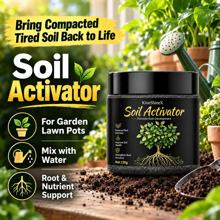 Soil Activator Concentrate - Bring Compacted, Tired Soil Back to Life