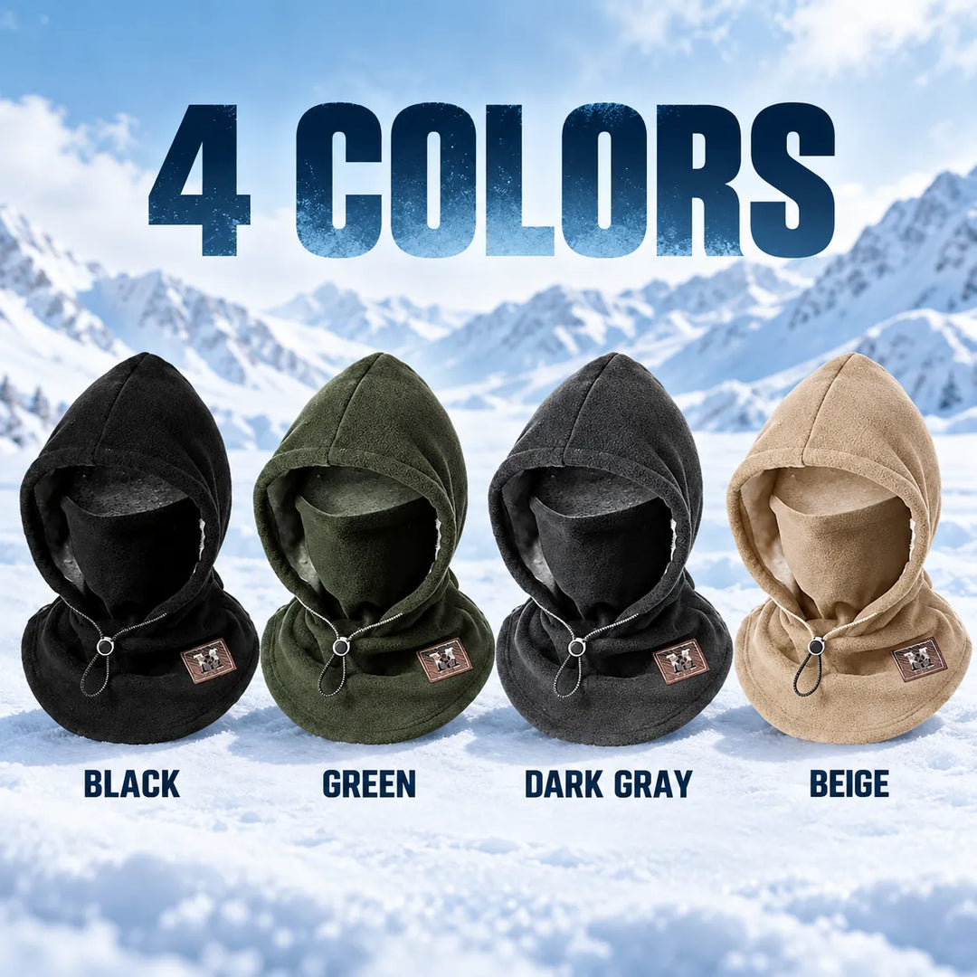 Windproof Winter Cycling Balaclava | 3-in-1 Thermal Face Mask for Helmets