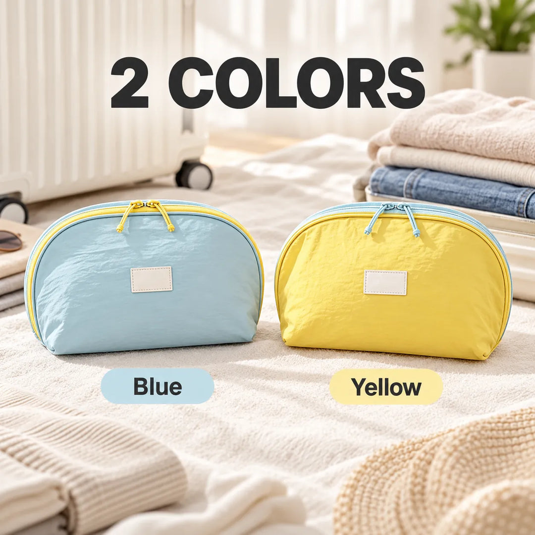 Underwear Travel Organizer Bag | Structured Bra &amp; Lingerie Packing Cube