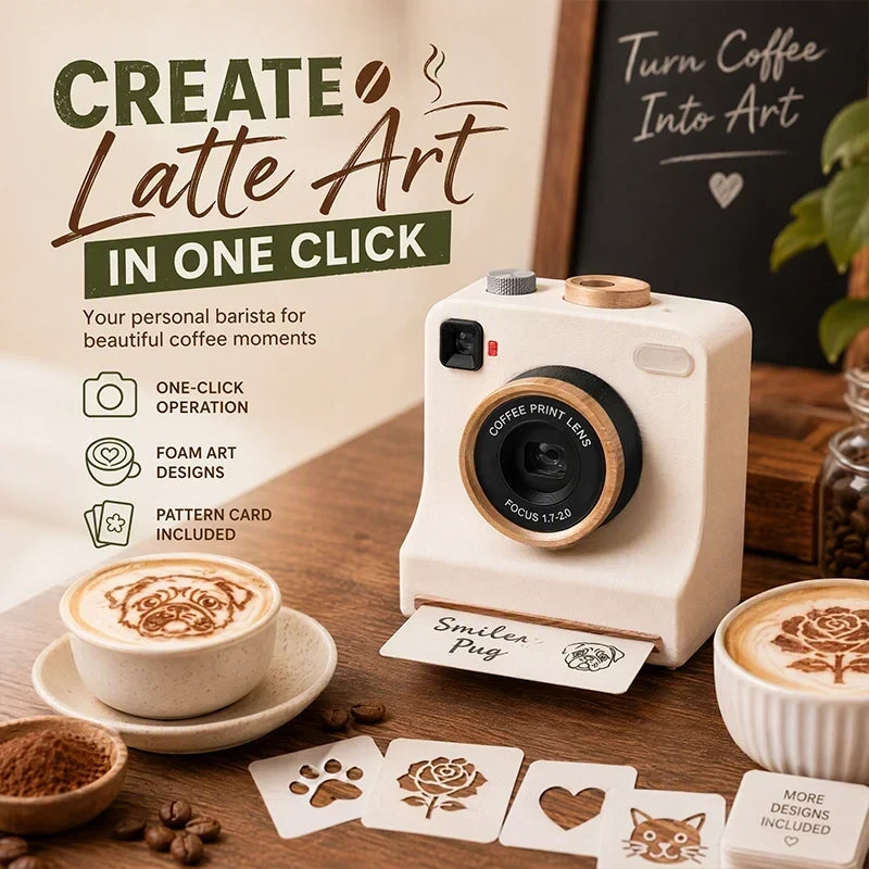 Velloraco lxa283-3d-printed-latte-art-camera-stencil image 1