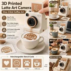 Velloraco lxa283-3d-printed-latte-art-camera-stencil image 6