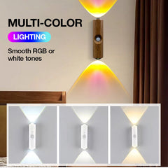 Night light demonstrating RGB color and three white-light tones