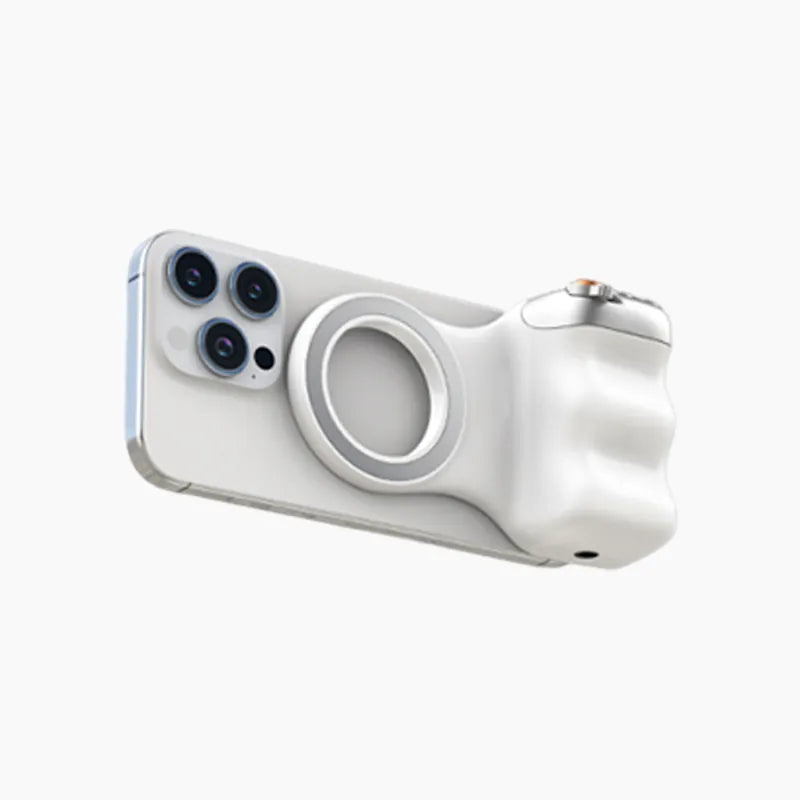 Magnetic Phone Camera Grip with Fill Light – Ergonomic Photo Grip