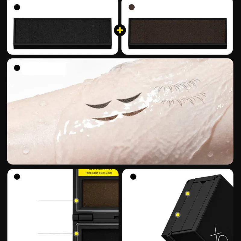 3-in-1 Eyeliner &amp; Lower Lash Stamp Kit – Perfect Wings in Seconds