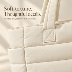 LXA375 puffer tote product image 5