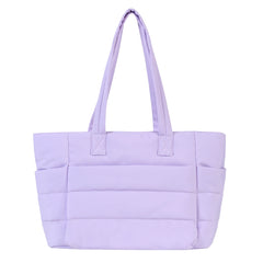 Light Purple puffer tote