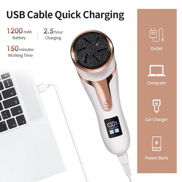 Rechargeable Care Device for Callus
