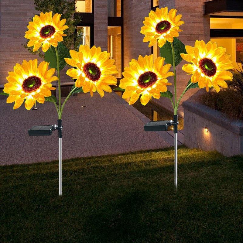 Solar Sunflower Lights | Bigger &amp; Brighter for Seniors&