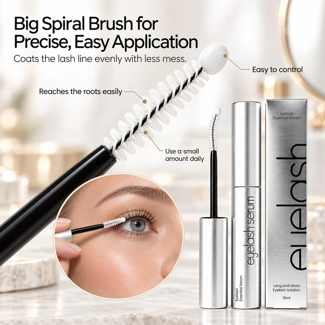 Nourishing Eyelash Serum with Dual-Tip Wand for Fuller-Looking Lashes