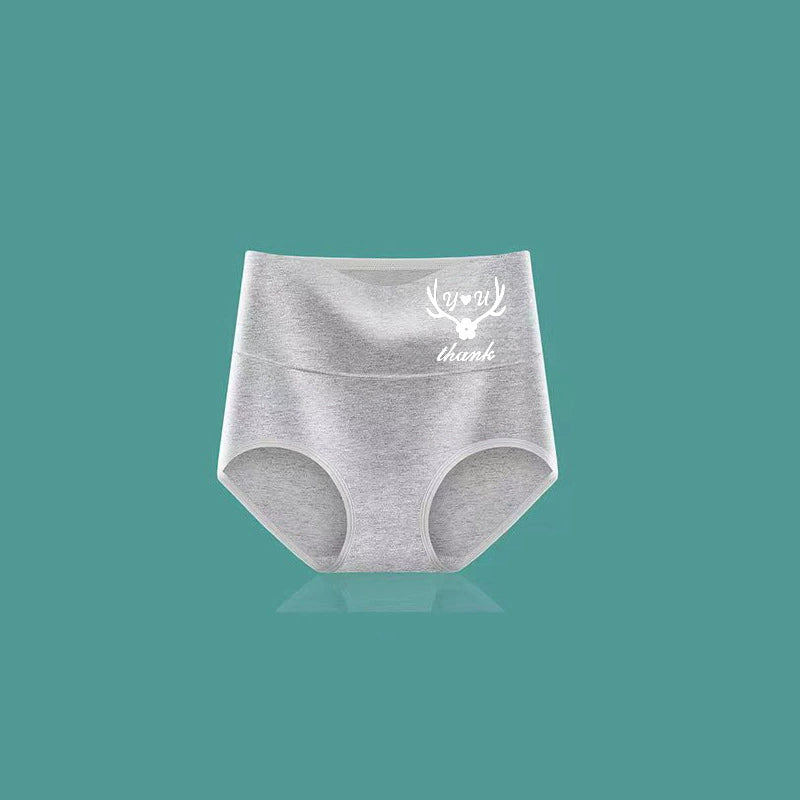 Buy 3 Get 3 Free, Pure Cotton High‑Waist Panties for Everyday Freshness
