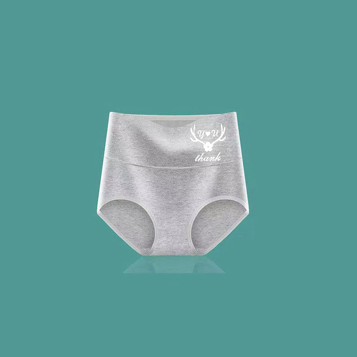Buy 3 Get 3 Free, Pure Cotton High‑Waist Panties for Everyday Freshness